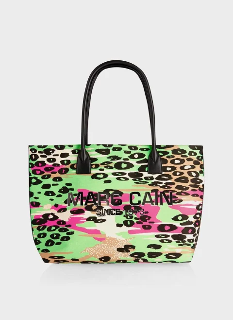 Чанта с принт 'Colourful Leo' Marc Cain