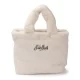 Дамска бяла чанта Mini Vanity SAINT BARTH — снимка 4