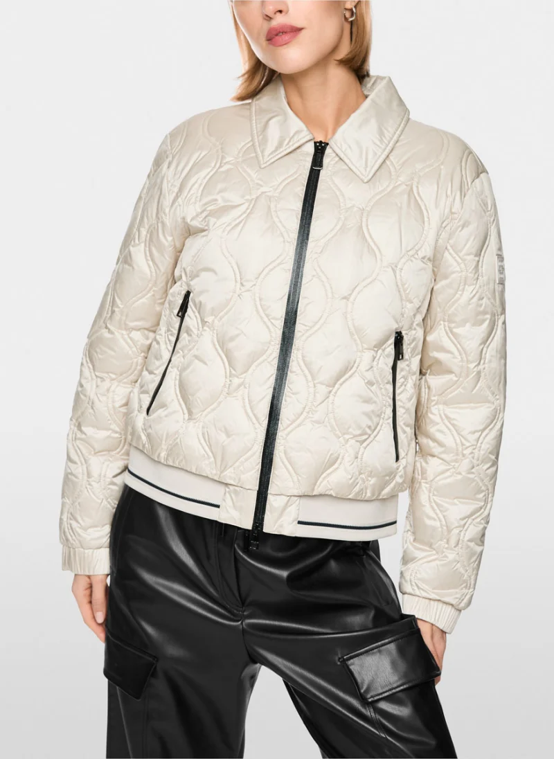 Капитонирано яке с контрастни детайли Marc Cain Sports — снимка 8