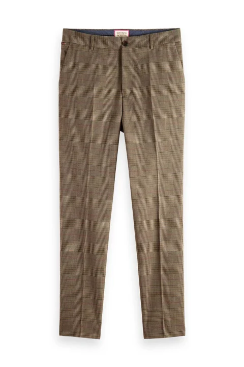 Панталон Seasonal Yarn-Dyed Check Slim Tapered Fit Chino 174329 SC6471 taupe check