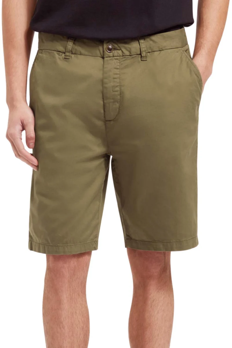 Бермуда Stuart-Garment-Dyed Pima Cotton Chino 175744 SC6895 algae — снимка 2