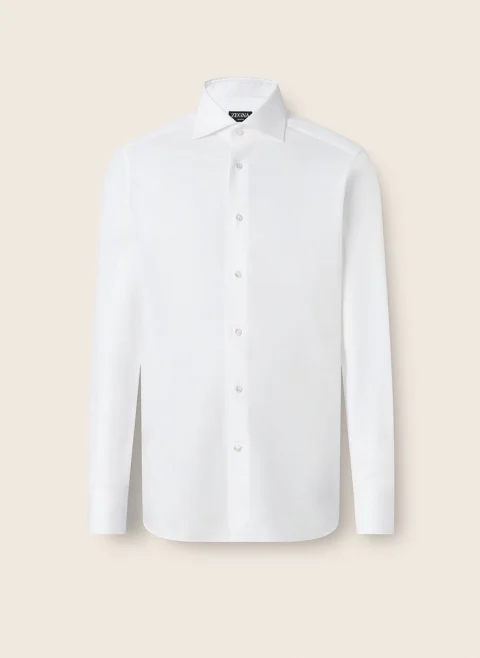 Риза от памук 'Trofeo™' Zegna — снимка 5