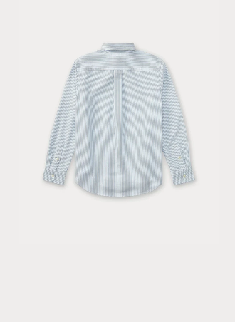 Раирана риза с бродерия Ralph Lauren Kids 7-14 — снимка 5