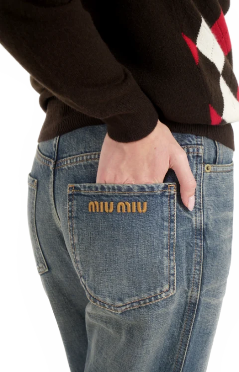 Five-Pocket Denim Jeans — снимка 3