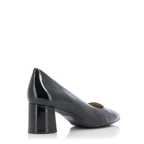 Дамски обувки на ток WIRTH – 57500 MELZO verniz super soft preto — снимка 2