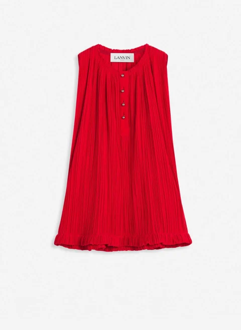 Блуза с рюш Lanvin — снимка 5