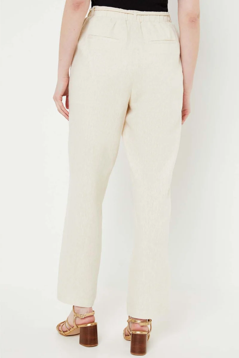 Панталон Vmryle Hr Loose Pants Wvn Lcs 10285257 13-0401 TCX oatmeal — снимка 2
