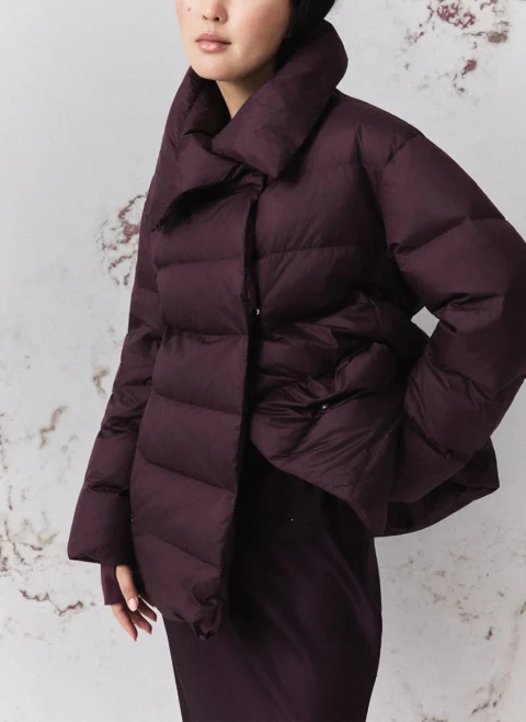 Пухено яке с 'Water repellent' обработка Marella Monochrome Mlldalmata — снимка 1