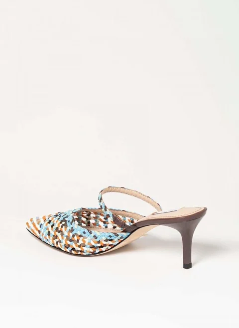 Обувки на ток 'Woven Mules' Marella Elgar — снимка 8