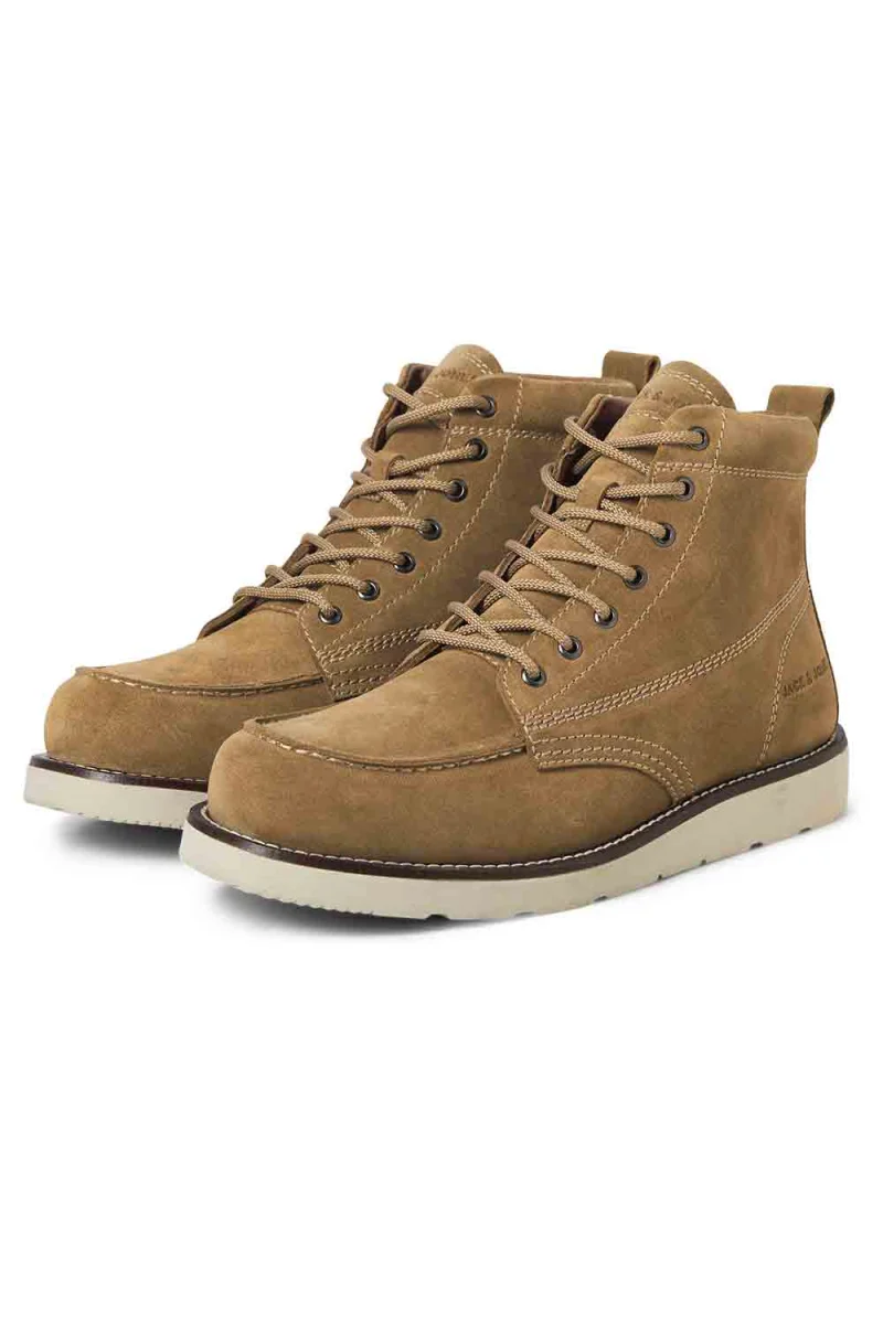 Боти Jfwtoronto Suede 12277561 16-1133 TCX mustard gold — снимка 2