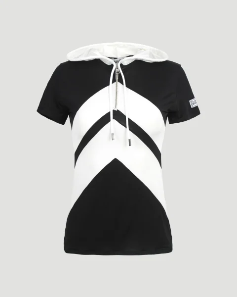 The Black T-Shirt with Chevrons