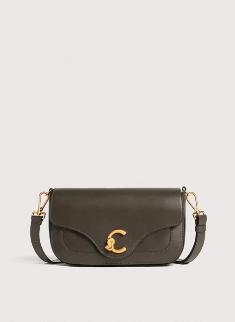 Кожена чанта Coccinelle C-Me Medium — снимка 10