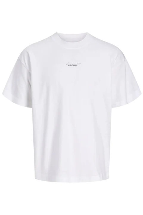T-Shirt Jcomineral Silver Chrome Ss Crew 12292906 11-0601 TCX bright white