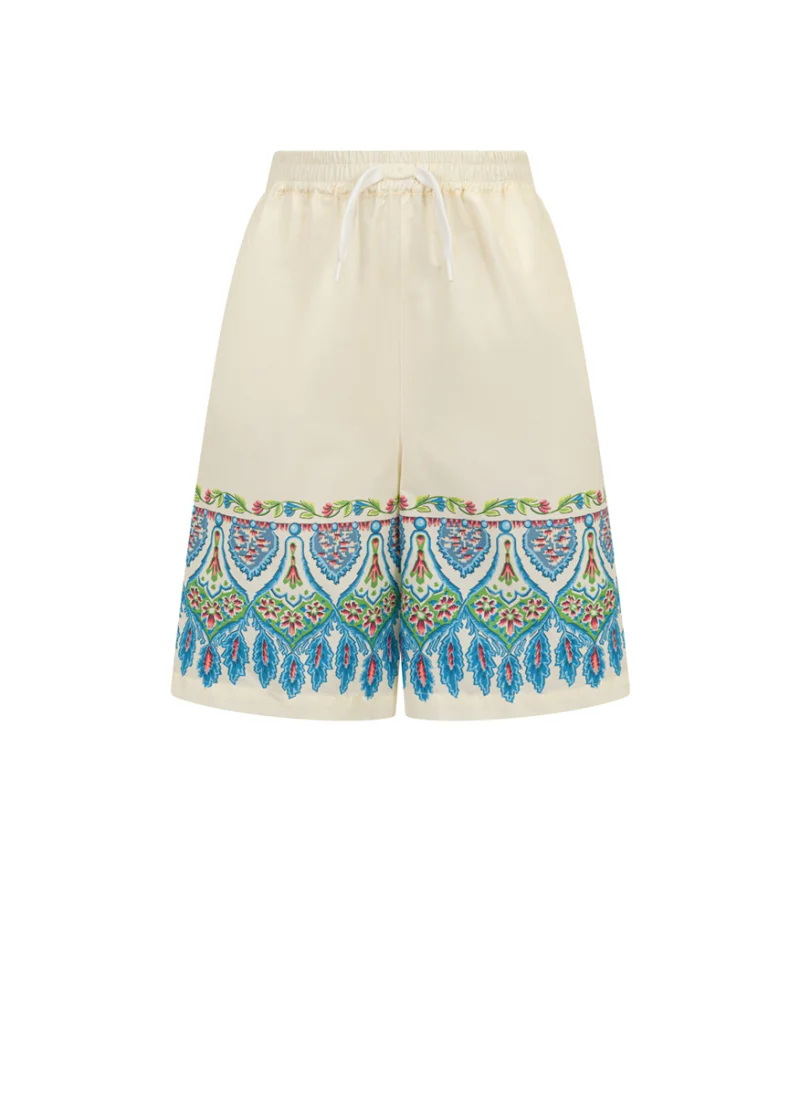 Къс панталон с 'Paisley' принт Etro Kids