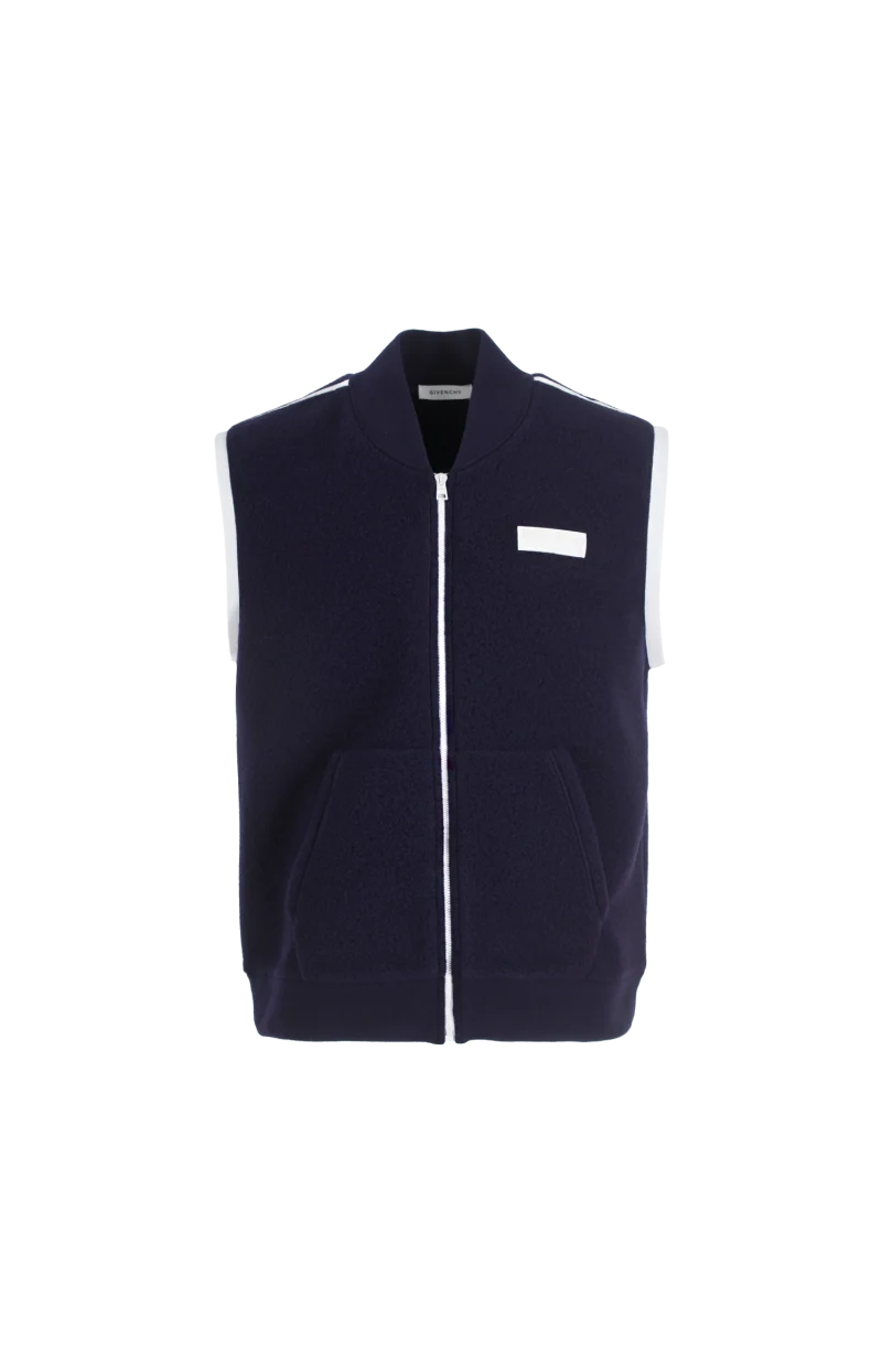 Zip-Up Fleece Vest