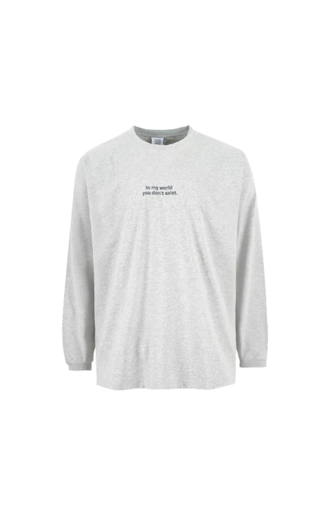 Slogan Long-Sleeve T-Shirt