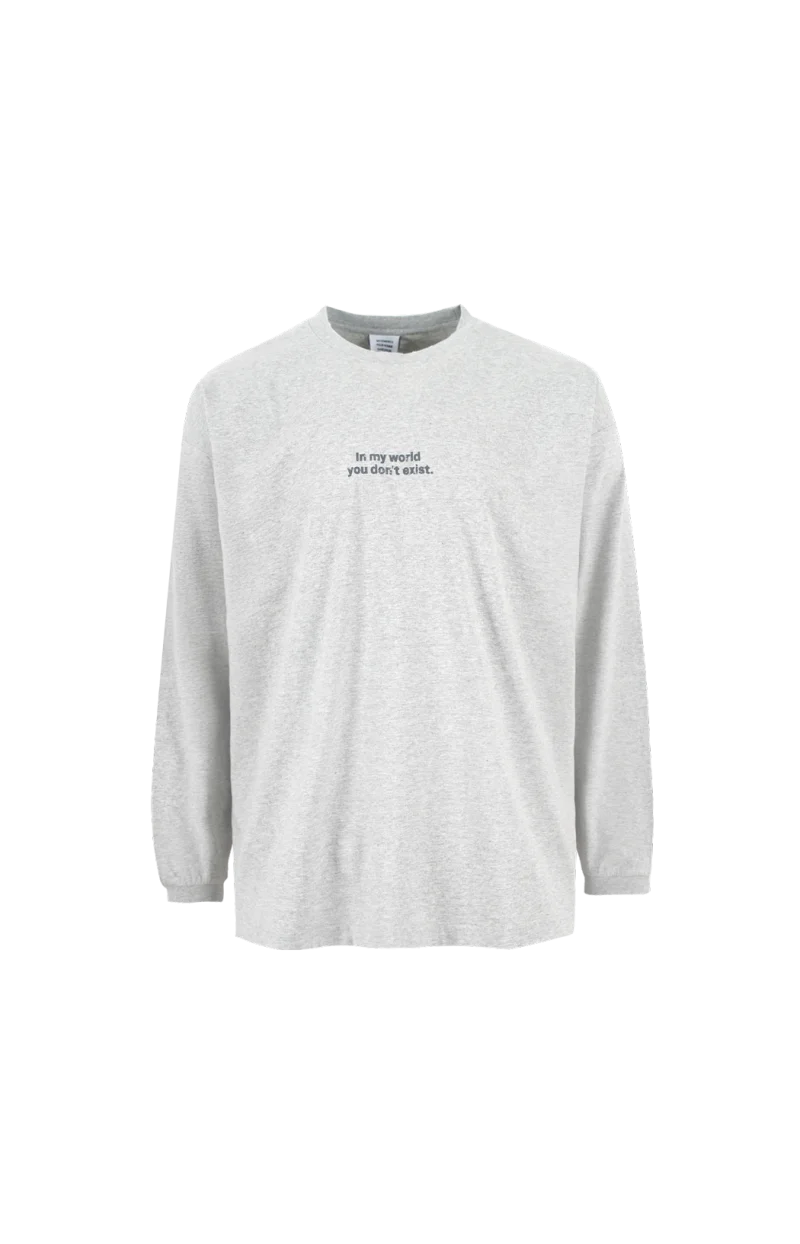 Slogan Long-Sleeve T-Shirt