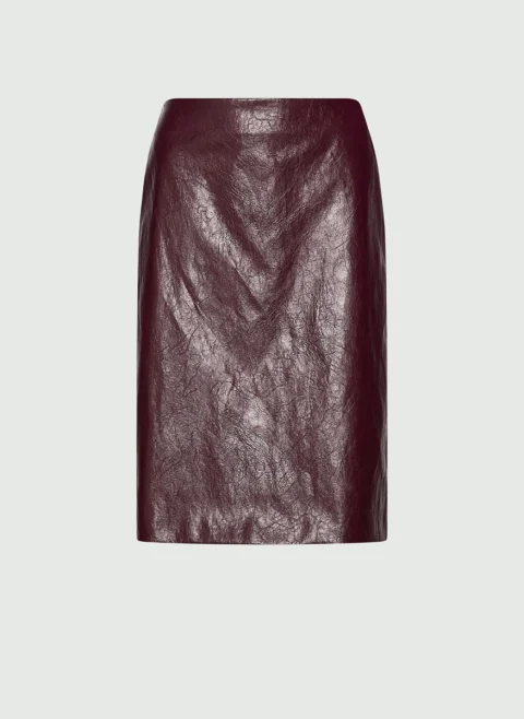 Миди пола 'Faux-leather' Marella Mllibiada — снимка 5