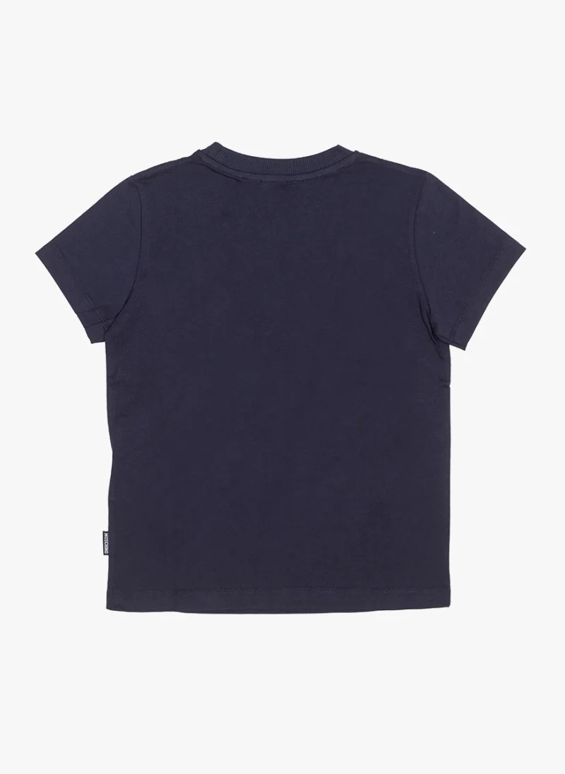 Тишърт с бродерия Moschino Kids — снимка 2
