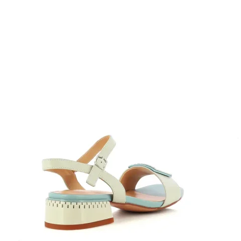 Дамски Сандали На Ток CARLO FABIANI – 5KL652 LIGHT BLUE — снимка 2