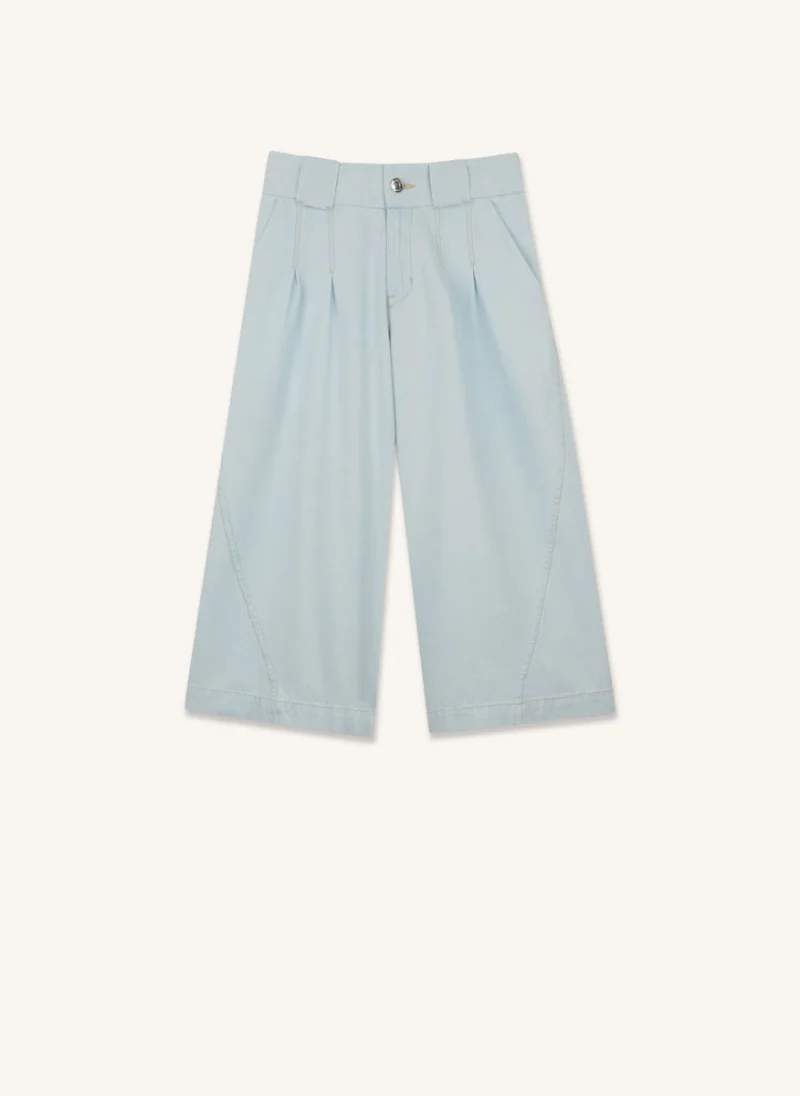 Деним 'Wide-leg' Lanvin Kids