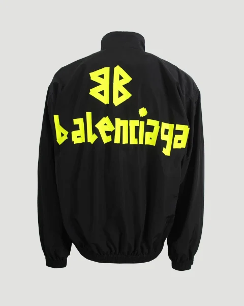 Black Jacket with Tape Logo — снимка 2