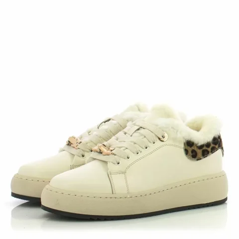 Дамски Сникърс CARLO FABIANI – 246-5817 WHITE — снимка 3