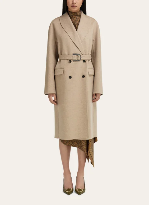 Палто от вълна и кашмир Ferragamo — снимка 1