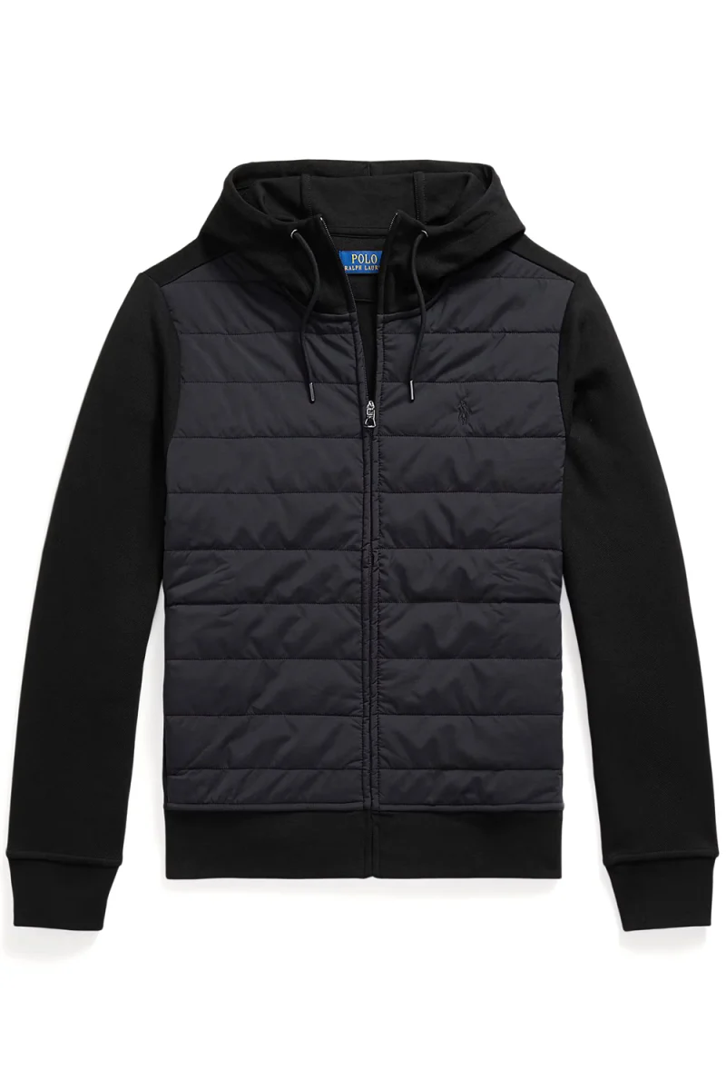 Жилетка 32/1 Dbl Knit Jacq-Knt 710B27138003 001 black
