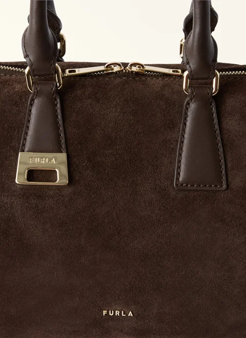 Чанта Furla Olivia Boston Toni Cioccolato M — снимка 3