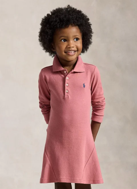Рокля с бродерия Ralph Lauren Kids 2-7 — снимка 2
