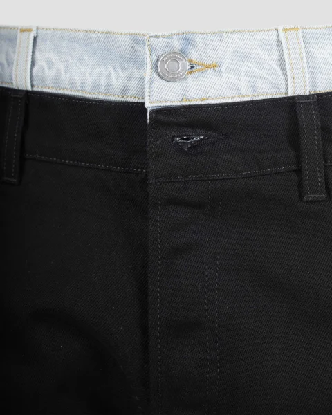 Layered Jeans in Blue and Grey — снимка 6