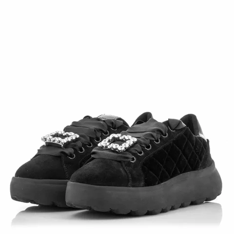 Дамски Сникърс GEOX – D36TCF D SPHERICA EC4.1 BLACK — снимка 3