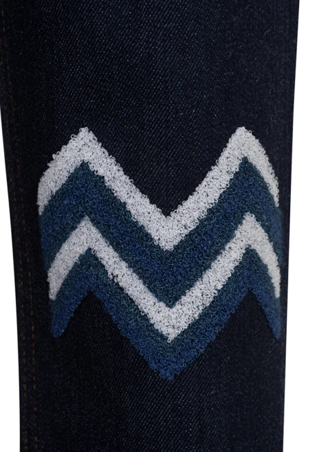 Деним със 'zig-zag' детайл Missoni Kids — снимка 3
