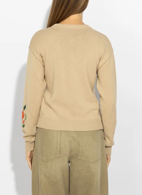 Жилетка с бродерия Weekend Max Mara Wkdteiera — снимка 10