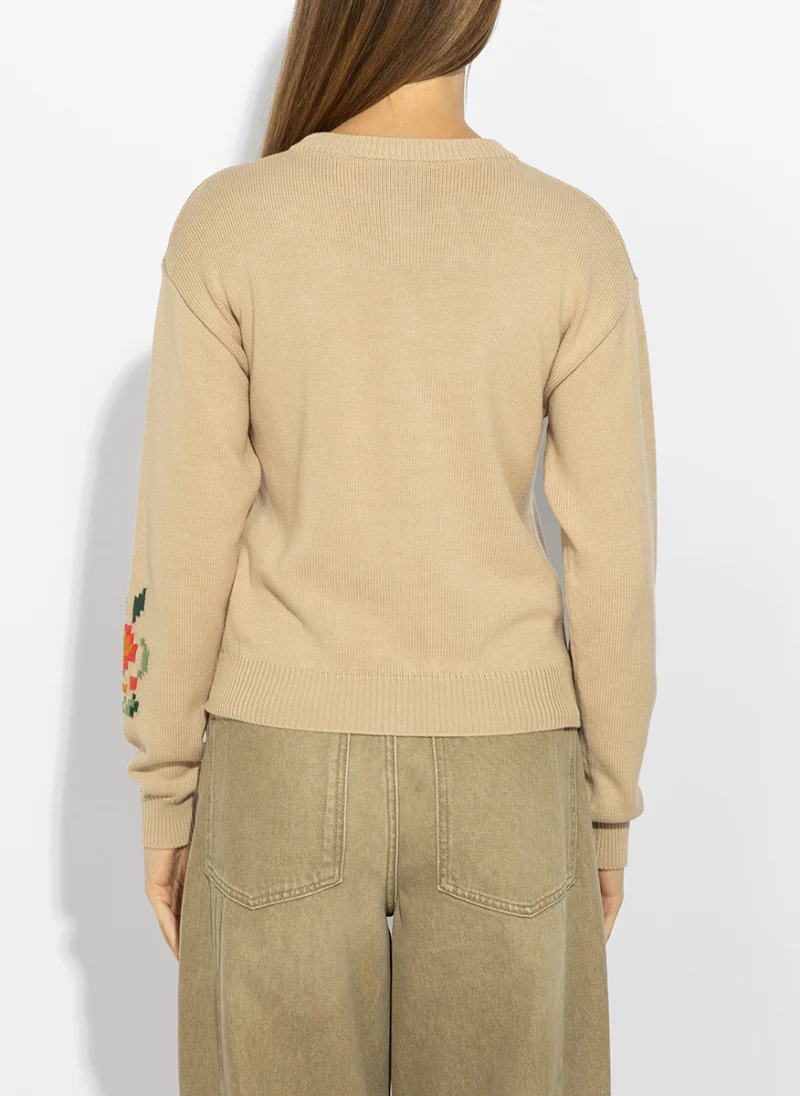Жилетка с бродерия Weekend Max Mara Wkdteiera — снимка 10