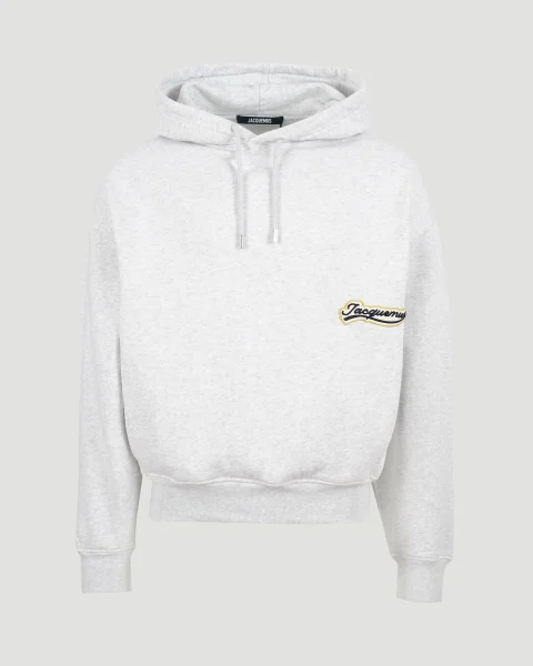 The Gio Varsity Hoodie in Grey