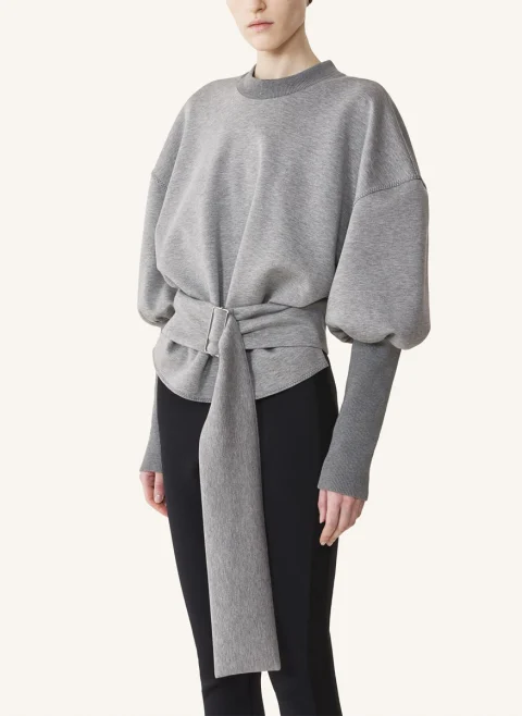Суитшърт с колан Lanvin — снимка 2