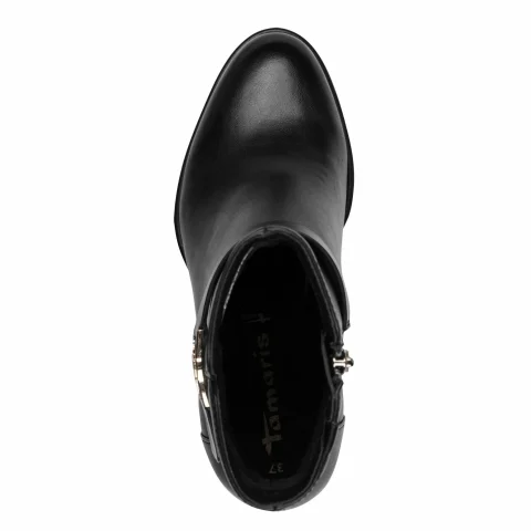 Дамски Боти На Ток TAMARIS – 1-25337-45-001 BLACK — снимка 5
