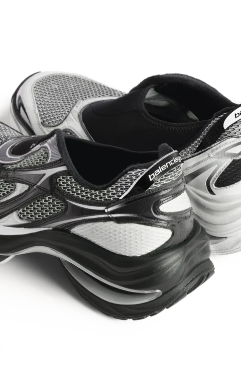 Men's D'orsay Sneaker in Black/white — снимка 4