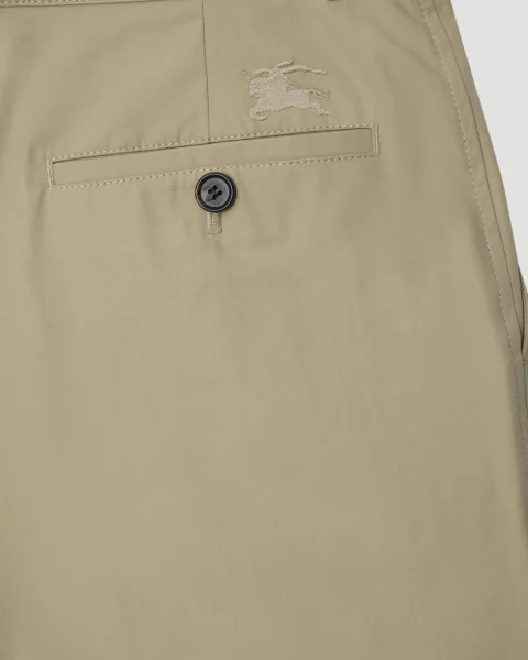 Cotton Chino Shorts in Skylark — снимка 2
