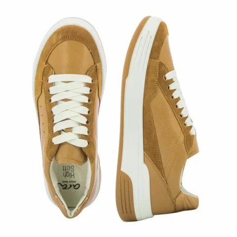 Дамски Сникърс ARA – 12-25700-09 MASTER-CARAMEL/WHISKY — снимка 5