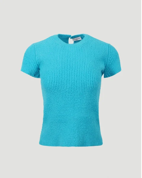 Turquoise Top in Cotton