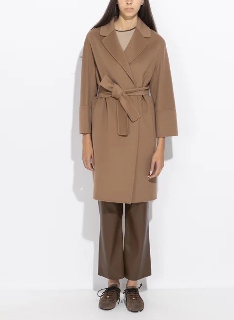 Палто от двойно тъкана вълна S' Max Mara Arona — снимка 4