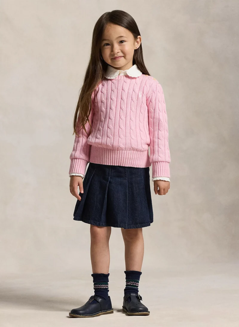 Пуловер 'Cable-Knit' Ralph Lauren Kids 2-6 — снимка 3