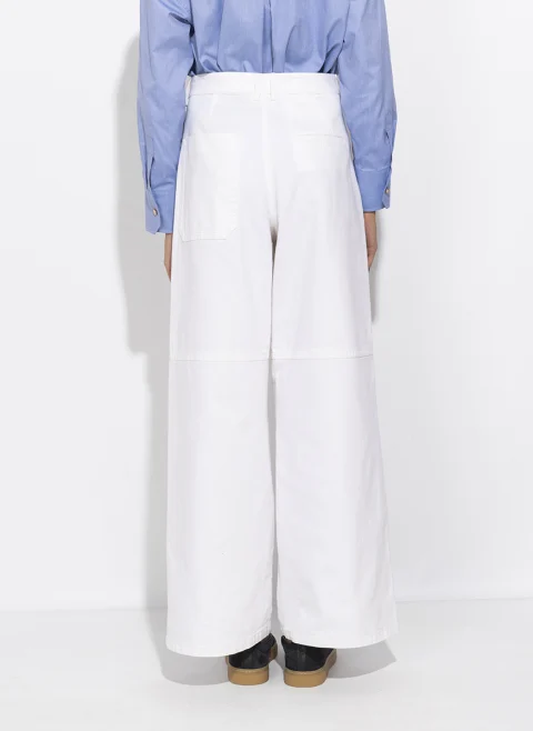 Широк панталон от деним 'S Max Mara Smmellisse — снимка 3