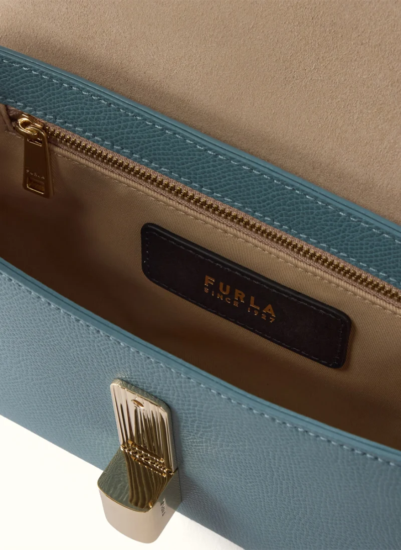 Мини чанта Furla Iride Cloud Blue — снимка 4