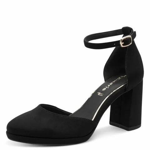 Токчета TAMARIS – 1-22463-45-001 BLACK — снимка 3