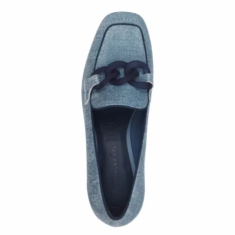 Токчета TAMARIS – 1-24305-44-804 DENIM COMB — снимка 5