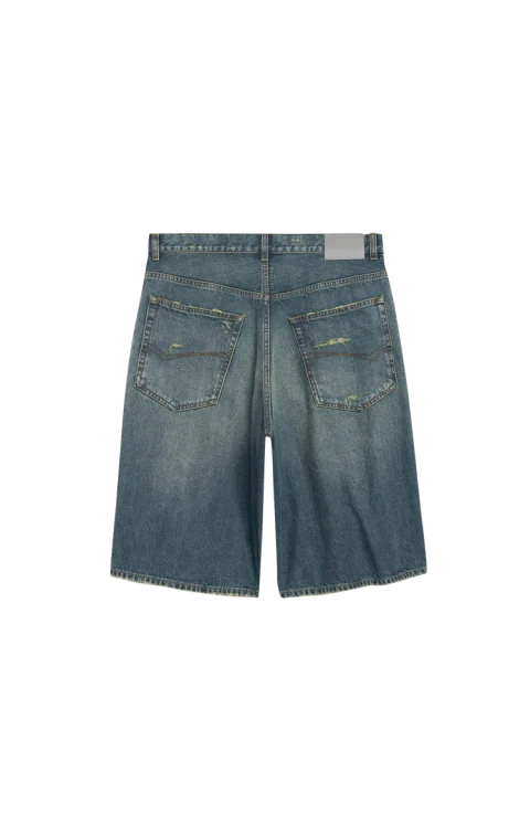 Denim Bermuda in Vintage Blue — снимка 2